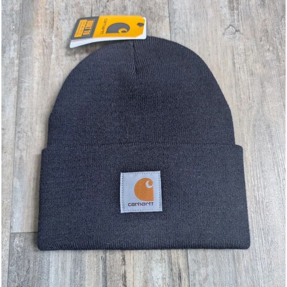 NWT NEW Carhartt Classic A18 Knit Cuffed Beanie A18 Navy Brand new with Tag OS
